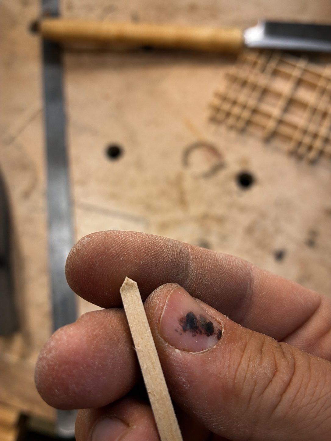 Kumiko jigs — view