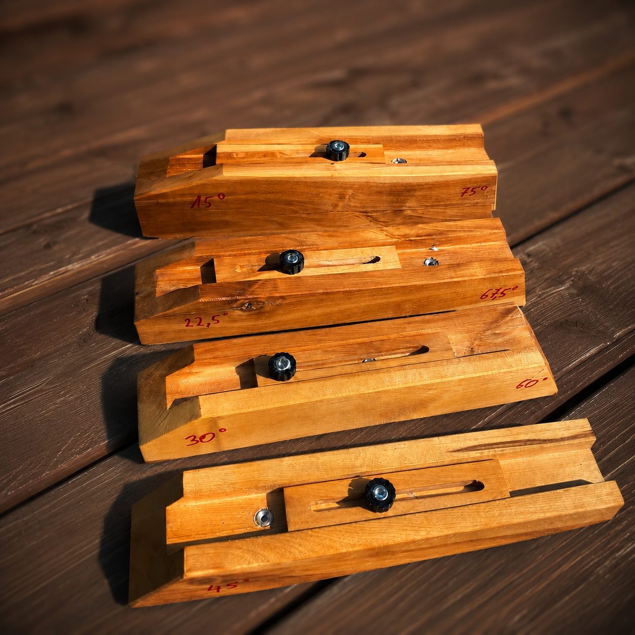 Kumiko jigs — detail